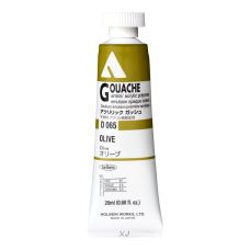 Olive - acrylic gouache Tube 20ml Holbein Artists '