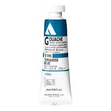 Bleu turquoise - acrylic gouache Tube 20ml Holbein Artists '