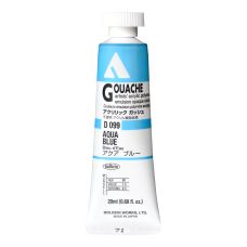 Bleu d'eau - acrylic gouache Tube 20ml Holbein Artists '