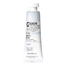 Bleu de brume - acrylic gouache Tube 20ml Holbein Artists '