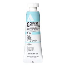 Bleu eau pâle - acrylic gouache Tube 20ml Holbein Artists '