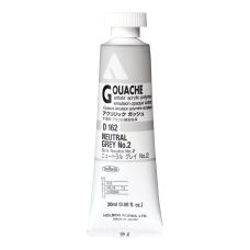Gris neutre 2 - acrylic gouache Tube 20ml Holbein Artists '