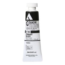 Noir primaire - acrylic gouache Tube 20ml Holbein Artists '