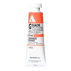 Orange lumineux - acrylic gouache Tube 20ml Holbein Artists '