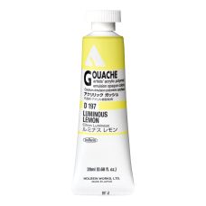 Citron lumineux - acrylic gouache Tube 20ml Holbein Artists '