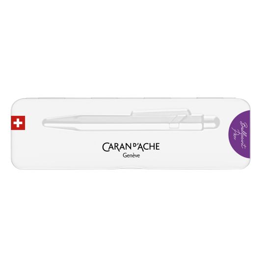Stylo bille série 849 Ø 1mm Violet Caran d'ache