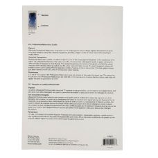 Carte échantillon couleurs réelles 115 couleurs d'aquarelles extra-fines Winsor & Newton
