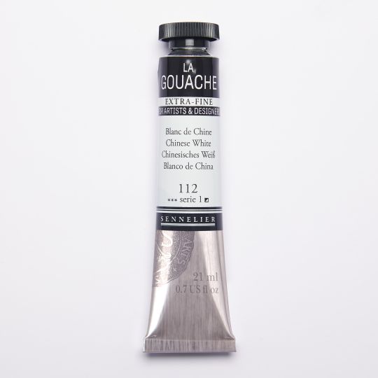 Blanc de Chine - Gouache Tube 21ml Sennelier