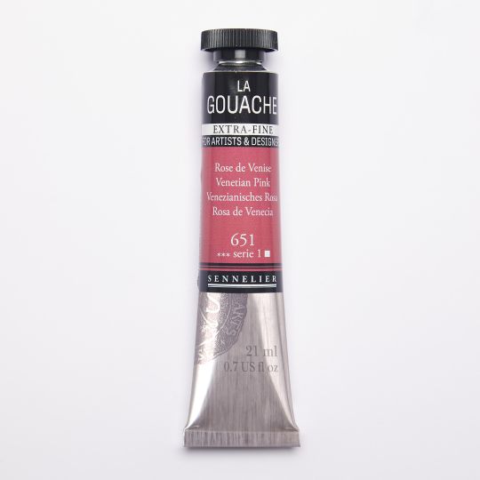 Rose de Venise - Gouache Tube 21ml Sennelier