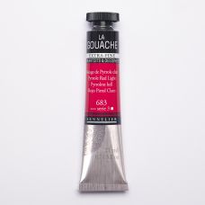 Rouge de Pyrrole clair - Gouache Tube 21ml Sennelier