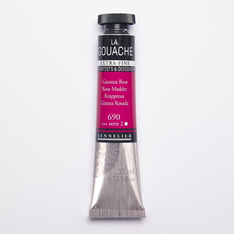 Garance Rose - Gouache Tube 21ml Sennelier
