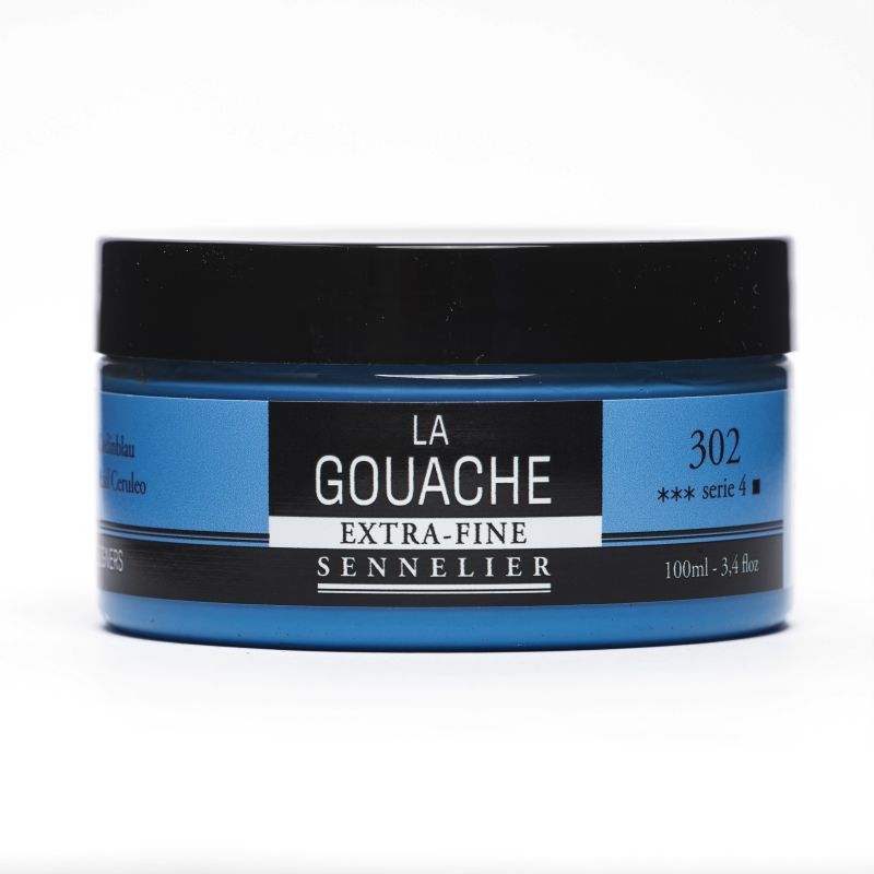 Bleu de Céruléum - Gouache Pot 100ml Sennelier