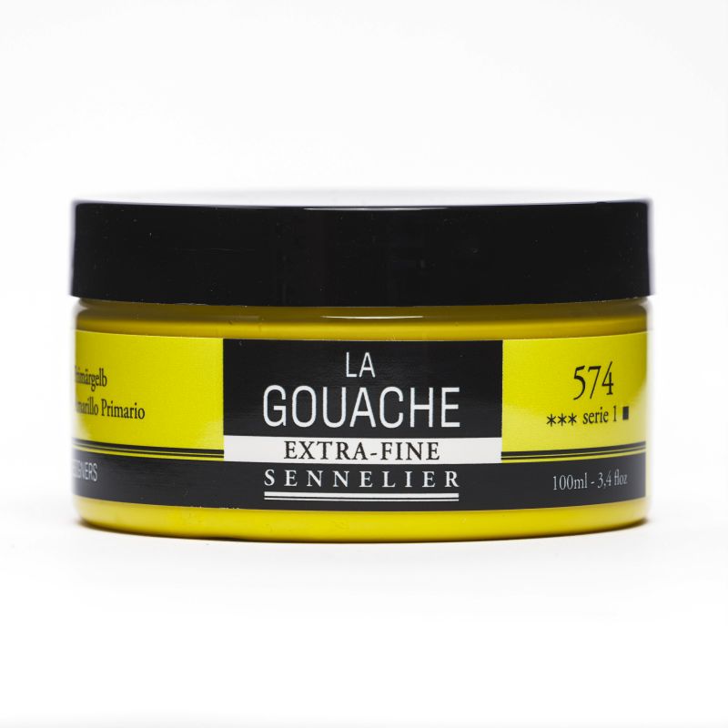 Jaune Primaire - Gouache Pot 100ml Sennelier