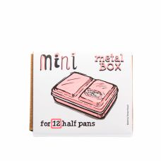 Boîte métal aquarelle vide mini rose 12 ½ godets Roman Szmal