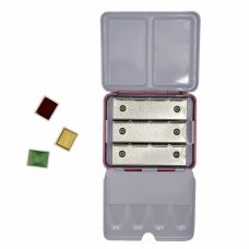 Boîte métal aquarelle vide mini rose 12 ½ godets Roman Szmal