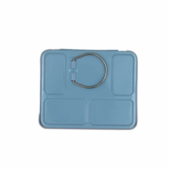Coffret mini 8 ½ godets d'aquarelle extra-fine en métal bleu Roman Szmal
