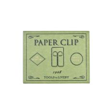 Clips en laiton owl en boîte verte de 10 Tools to liveby