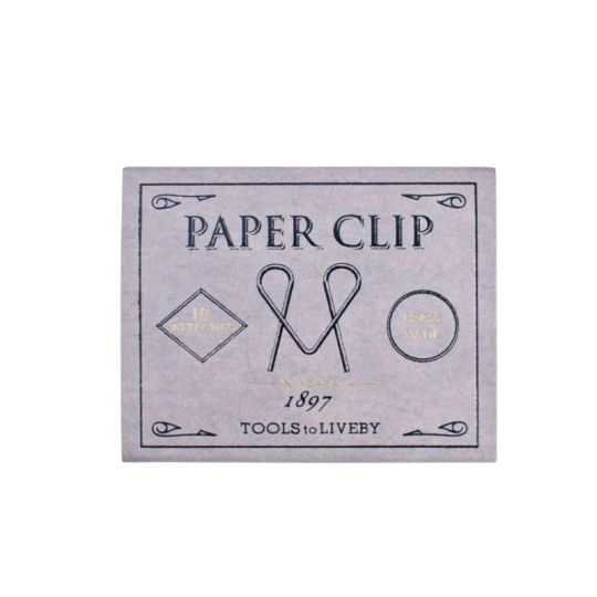 Clips en laiton niagara en boîte parme de 10 Tools to liveby