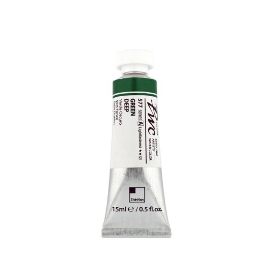 Vert foncé - aquarelle PWC Tube 15ml ShinHan
