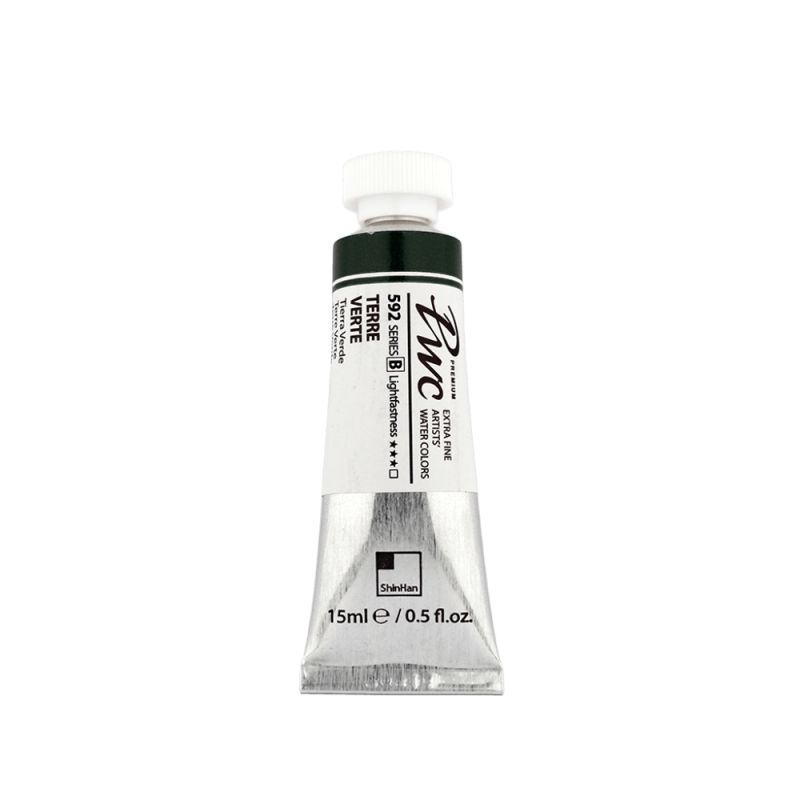 Terre verte - aquarelle PWC Tube 15ml ShinHan