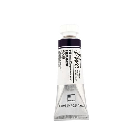 Violet permanent - aquarelle PWC Tube 15ml ShinHan