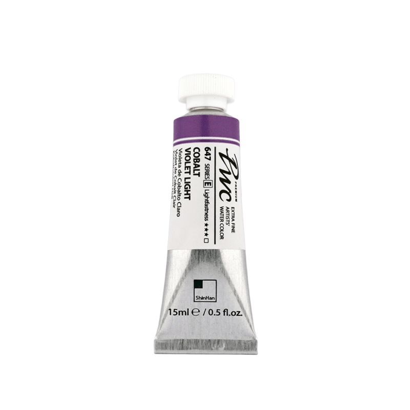 Violet cobalt clair - aquarelle PWC Tube 15ml ShinHan