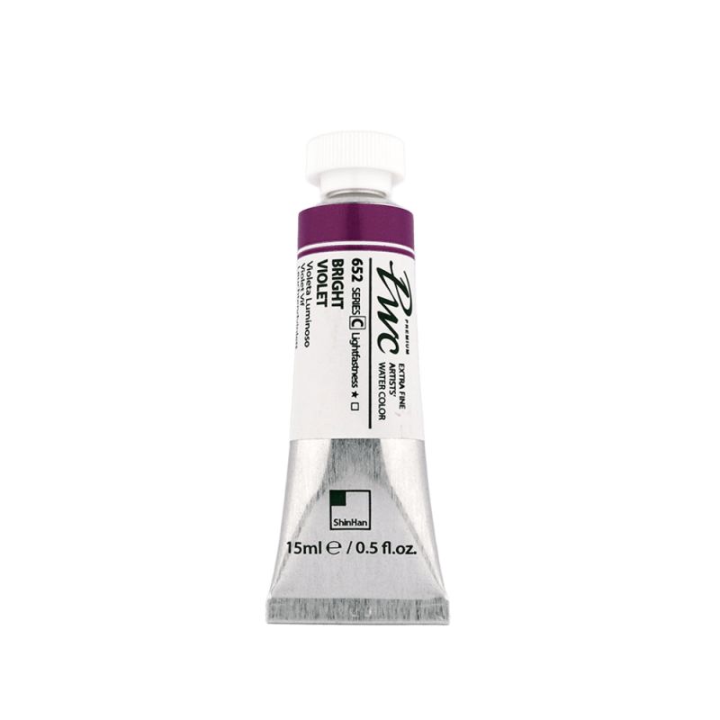 Violet brillant - aquarelle PWC Tube 15ml ShinHan
