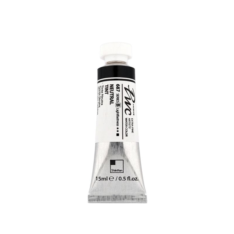 Teinte neutre - aquarelle PWC Tube 15ml ShinHan
