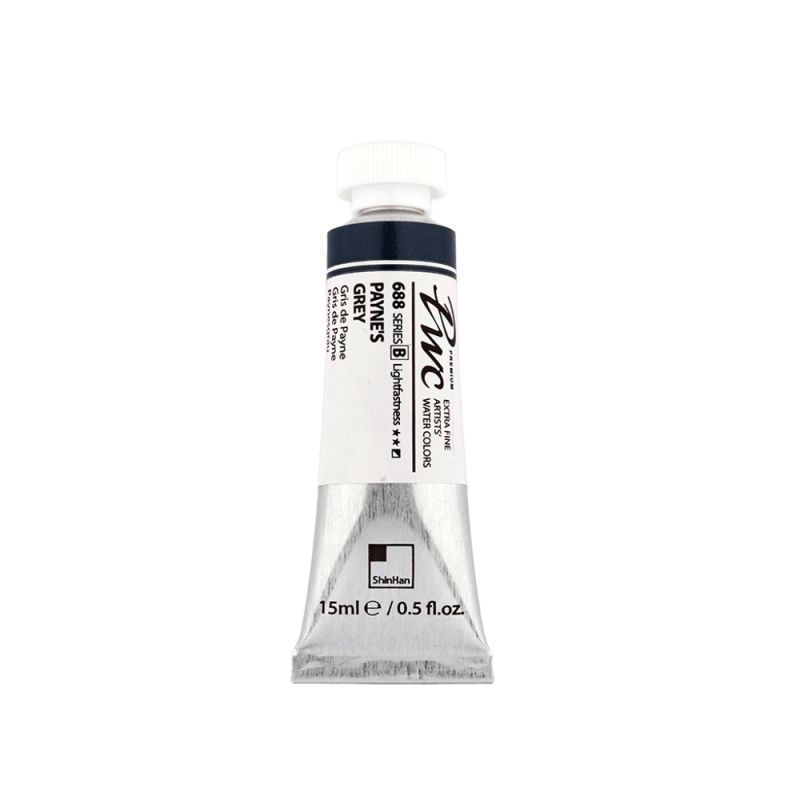 Gris de Payne - aquarelle PWC Tube 15ml ShinHan