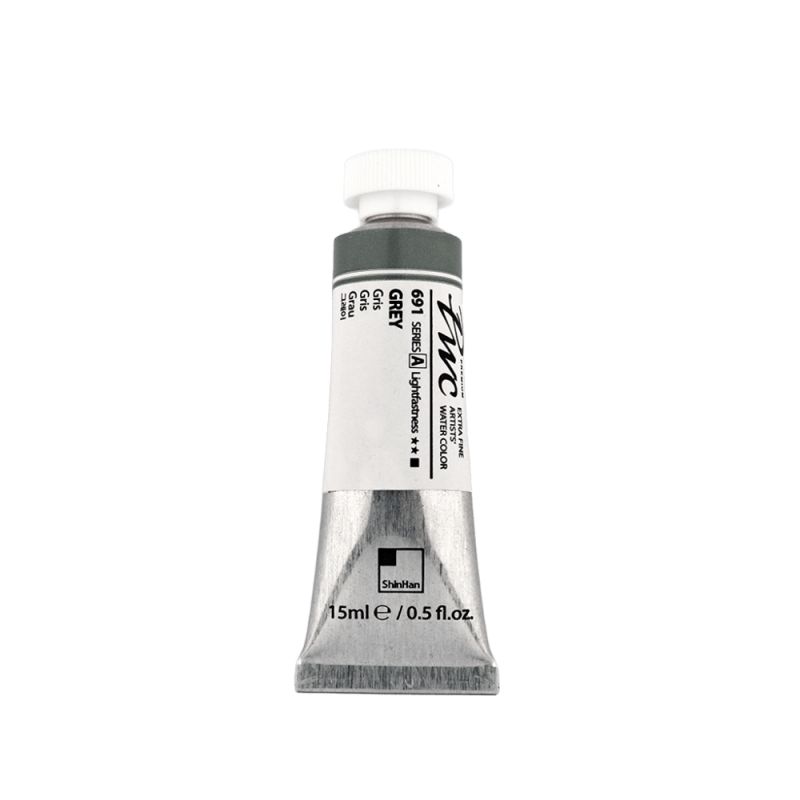 Gris - aquarelle PWC Tube 15ml ShinHan