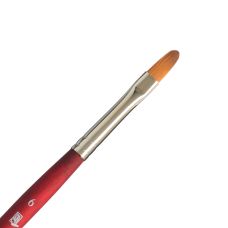 Pinceau langue de chat synthétique Princeton Velvetouch n°6