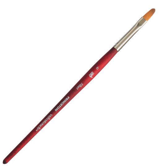 Pinceau langue de chat synthétique Princeton Velvetouch n°6