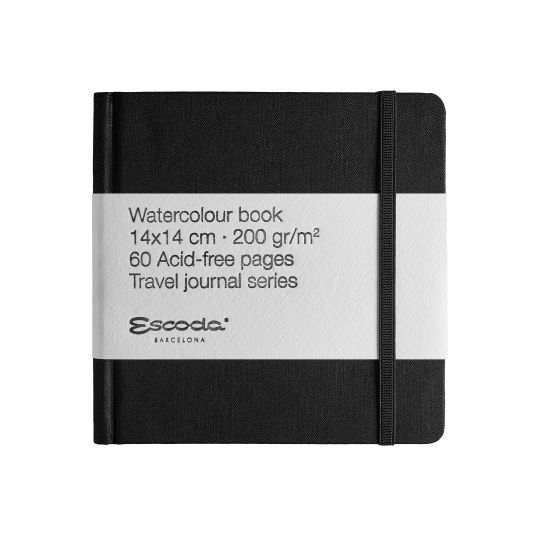Carnet Escoda 14x14 200g 30f grain fin