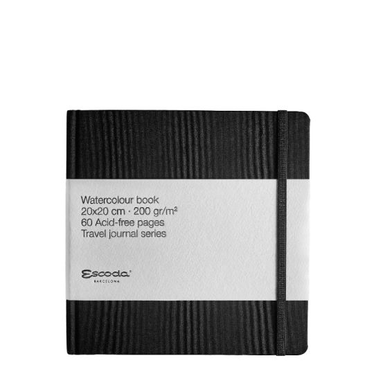 Carnet Escoda 20x20 200g 30f grain fin