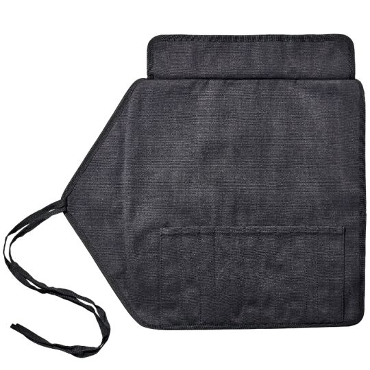 Trousse tissu noire emplacement 12 pinceaux longs Escoda