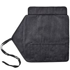 Trousse tissu noire emplacement 12 pinceaux longs Escoda