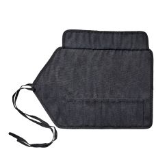 Trousse tissu noire emplacement 12 pinceaux Escoda