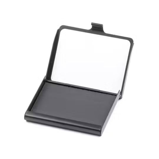 Demi Palette de poche noire vide Art Toolkit
