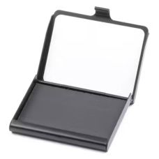 Demi Palette de poche noire vide Art Toolkit