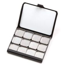 Demi Palette de poche noire avec mini godets assortis Art Toolkit