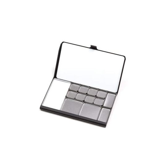 Palette Pocket de poche noire avec  mini godets assortis Art Toolkit