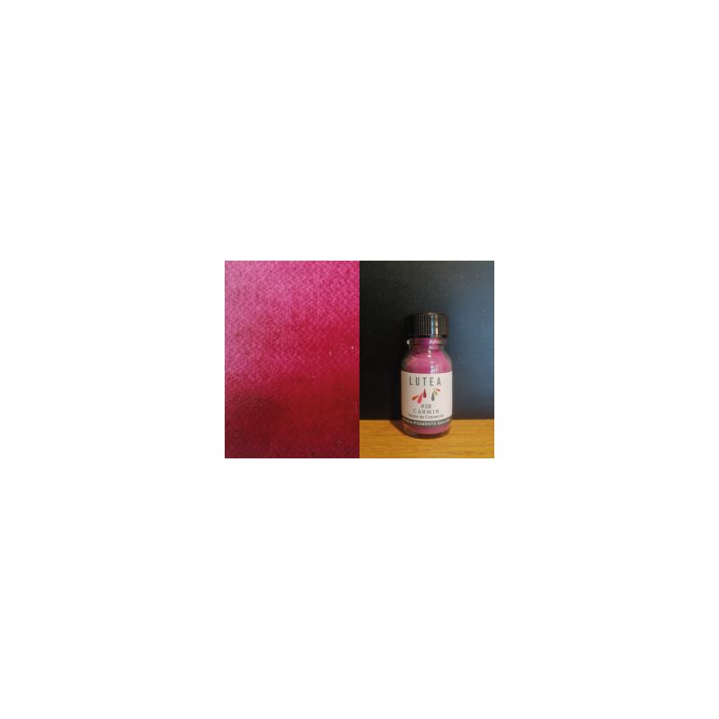 Carmin laque de cochenille - pigment Flacon 15ml Lutea
