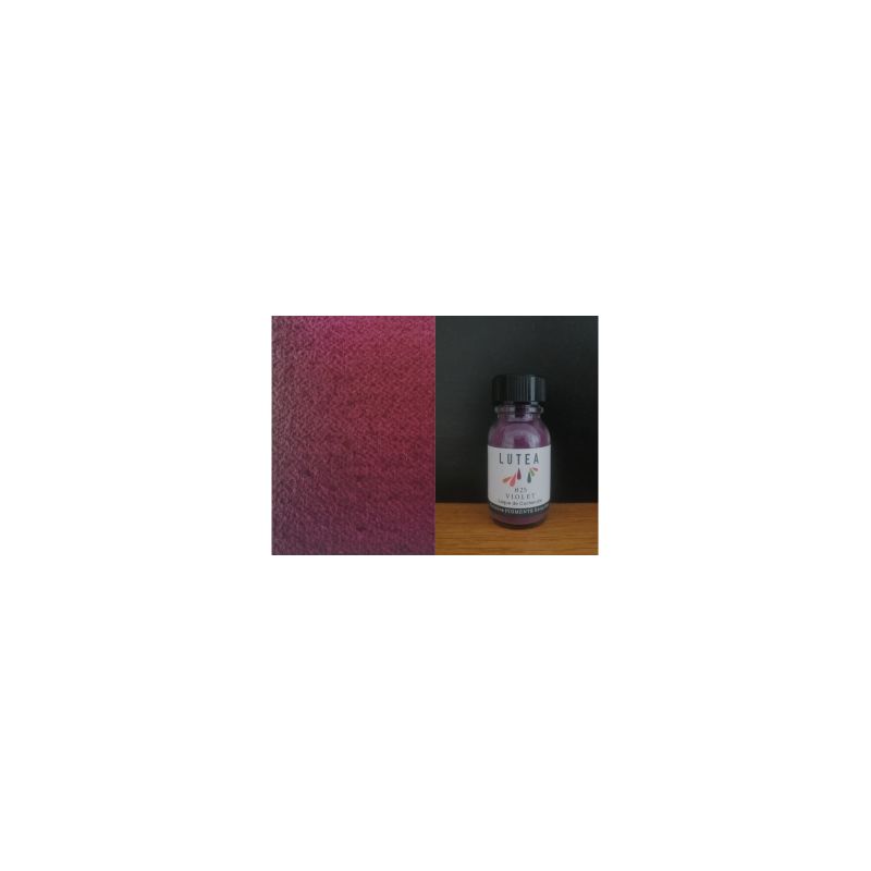 Violet laque de cochenille - pigment Flacon 15ml Lutea