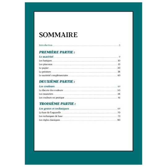 Petit Précis d'aquarelle Félicia Brossolasco-Leclerc @felicia watercolor