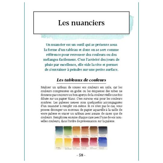 Petit Précis d'aquarelle Félicia Brossolasco-Leclerc @felicia watercolor
