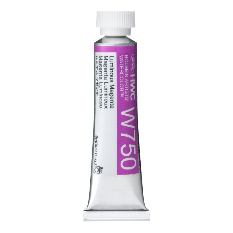 Magenta Lumineux - Aquarelle Tube 5ml Holbein Artists'