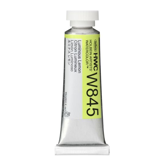 Citron Lumineux - Aquarelle Tube 15ml Holbein Artists'