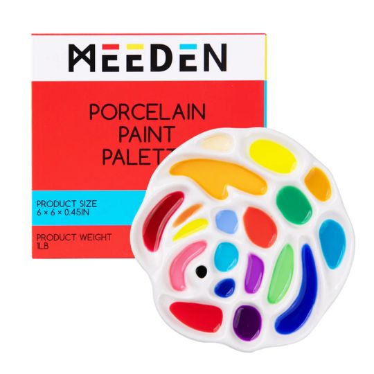 Palette porcelaine 20 creux forme de rose Ø 15 cm Meeden
