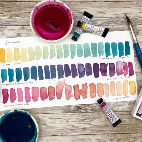 Set Été 3 tubes 5 ml aquarelle extra-fine Daniel Smith