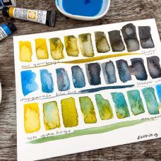 Set Crépuscule 3 tubes 5 ml aquarelle extra-fine Daniel Smith
